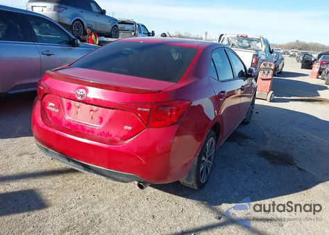 2017 Toyota Corolla Se z USA, uszkodzony, nr VIN 2T1BURHE7HC961570